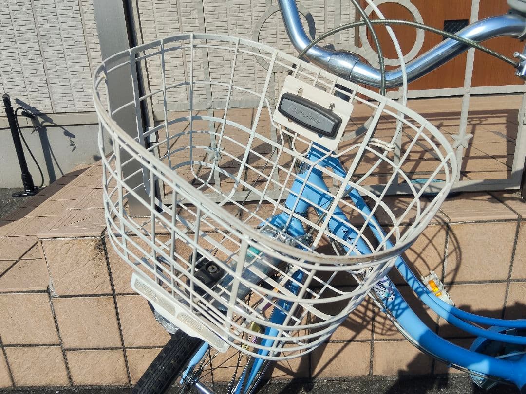 【手渡し限定】美品　ブリヂストン　リコリーナ　ブルー子供用自転車 　内装3段変速