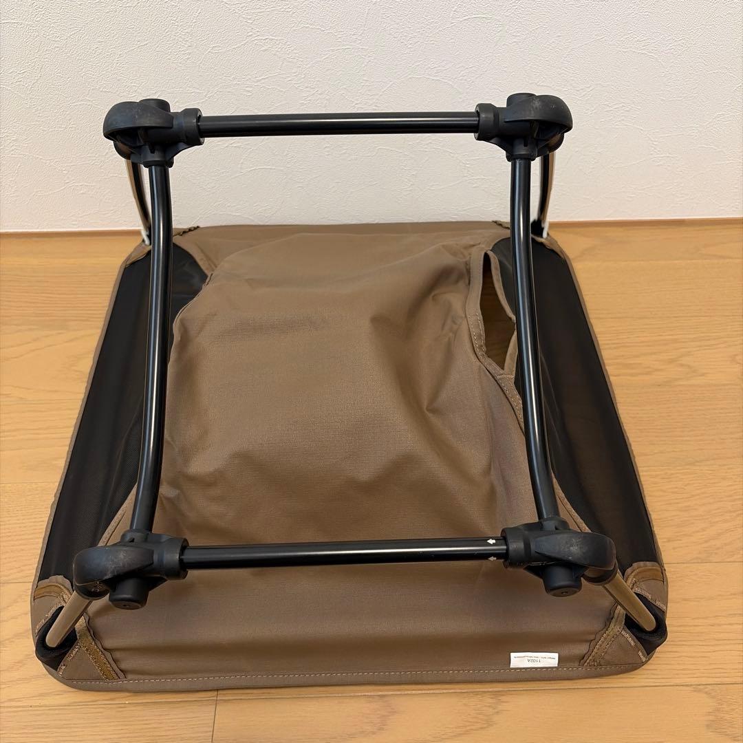 【美品】ヘリノックス グラウンドチェア　コヨーテタン