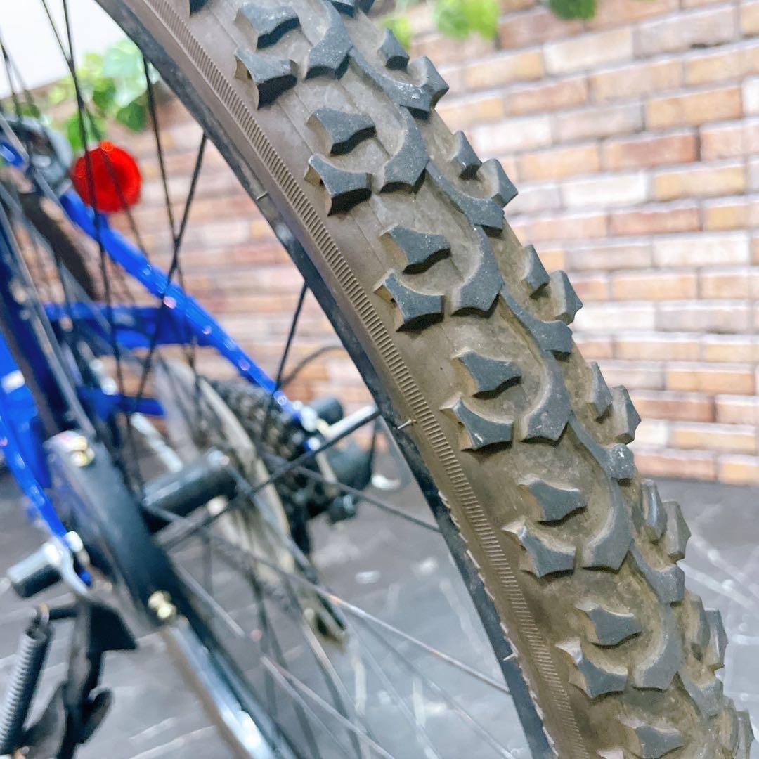 【35】子供用自転車 子供車 PARTENZA ブルー 26インチ