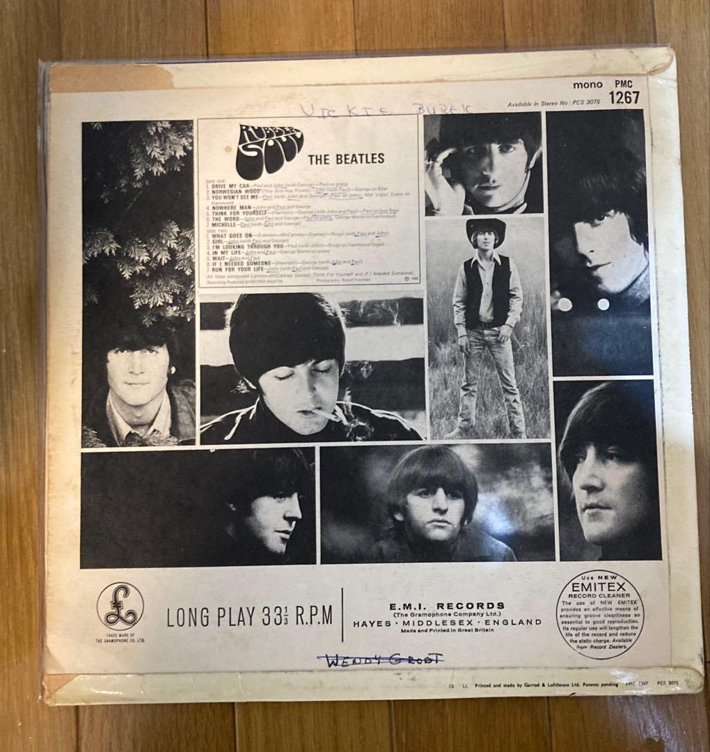 UKオリジナルMonoラバーソウルBeatlesビートルズレコード