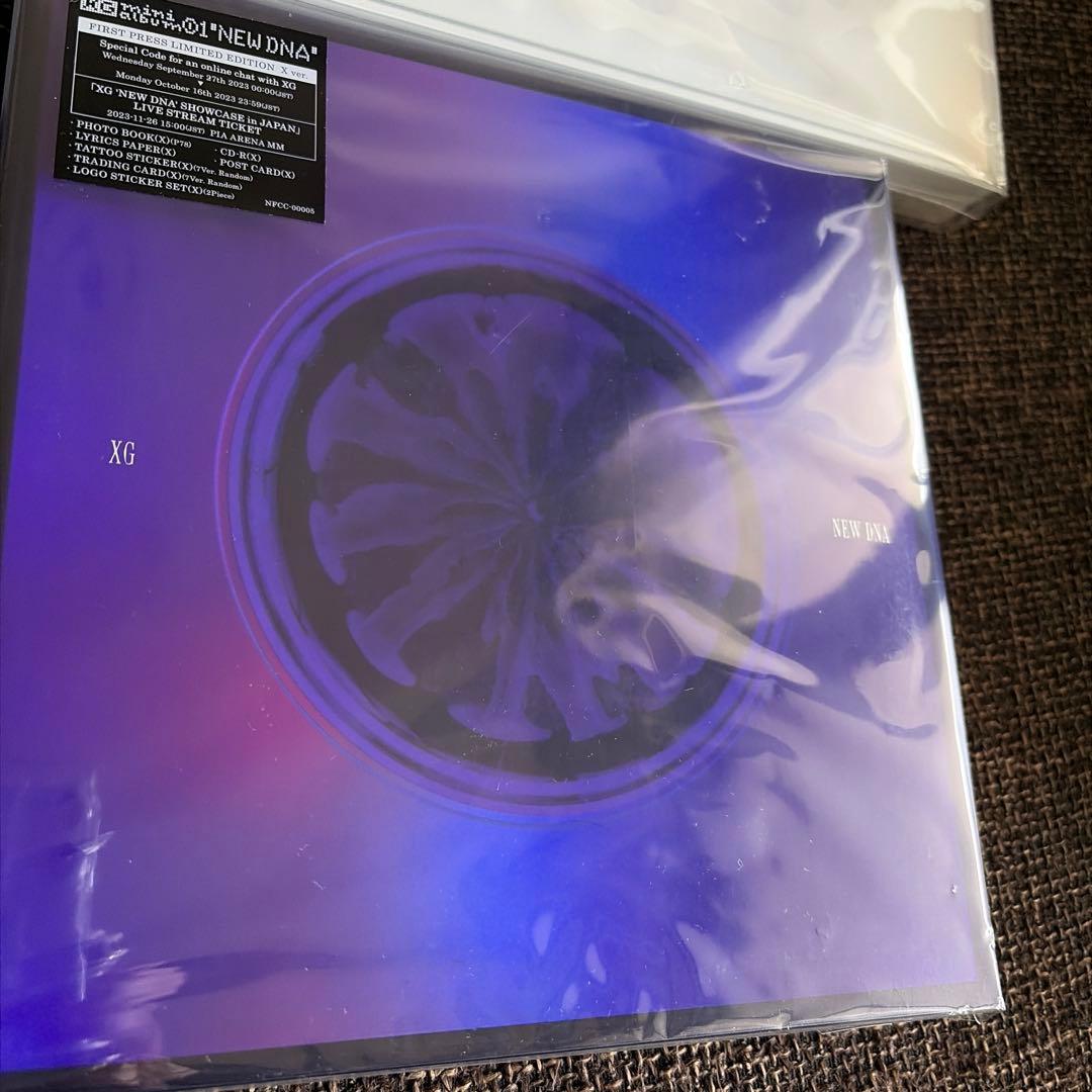 XG NEW DNA First Press 新品未開封 アルバム CD