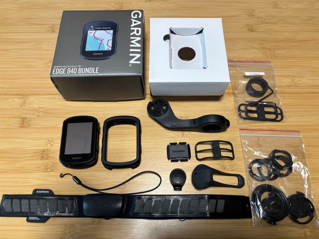 【値下げ】【美品】GARMIN EDGE 840 BUNDLE