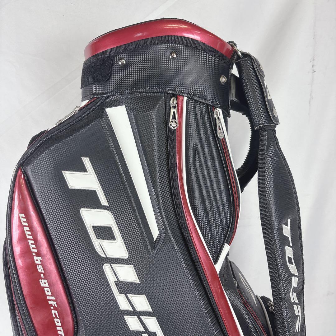 ブリヂストン TOUR B キャディバッグ 6分割 3点式 ツアーゴルフバッグ
