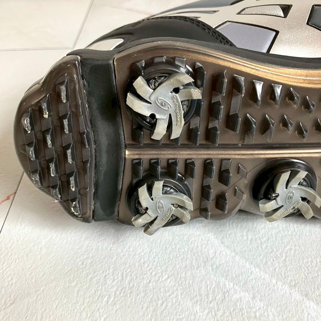 【美品】 マークアンドロナ アシックス ゴルフシューズ