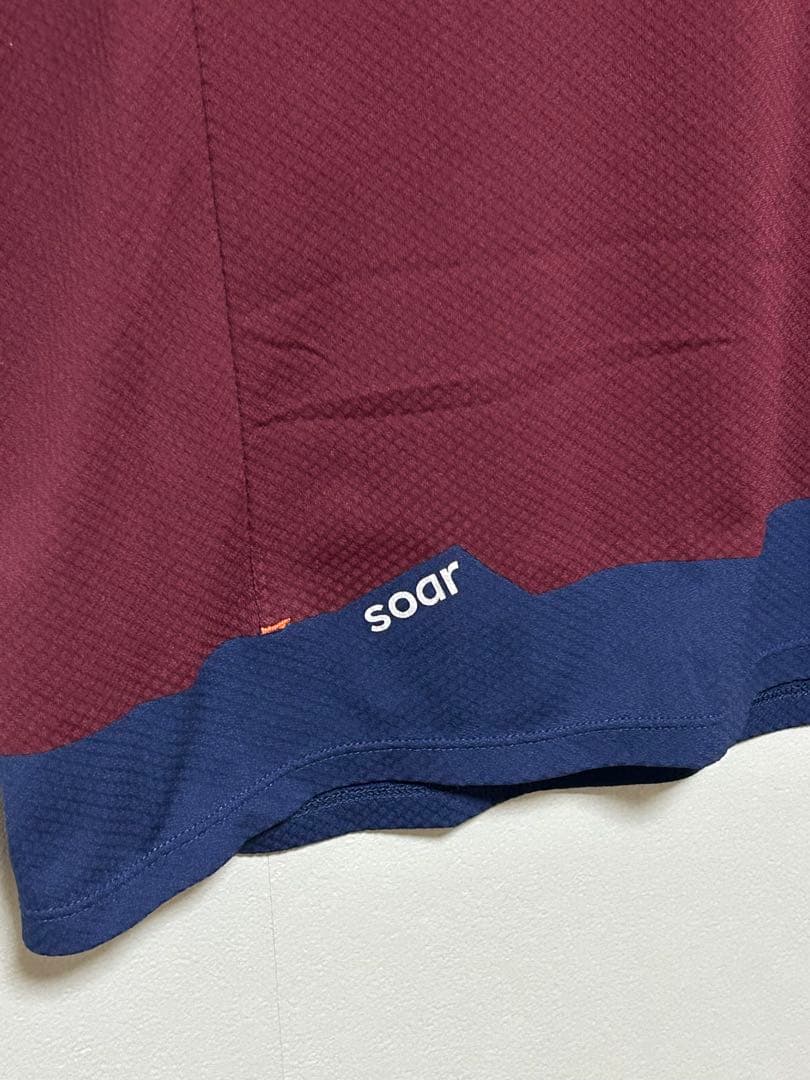 【極美品】 Soar Running メッシュパネル ジャージー Tシャツ M