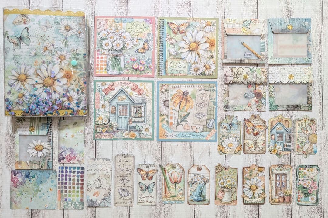 おすそ分けファイル♡ 春の新作スタンペリア・DAISY art♡A5サイズ♡