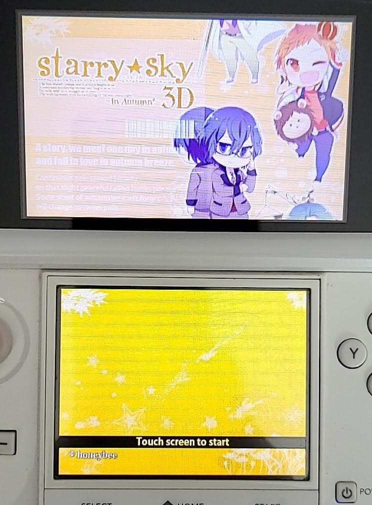 NINTENDO 3DS　初回限定版 Starry☆Sky 3D 4種セット