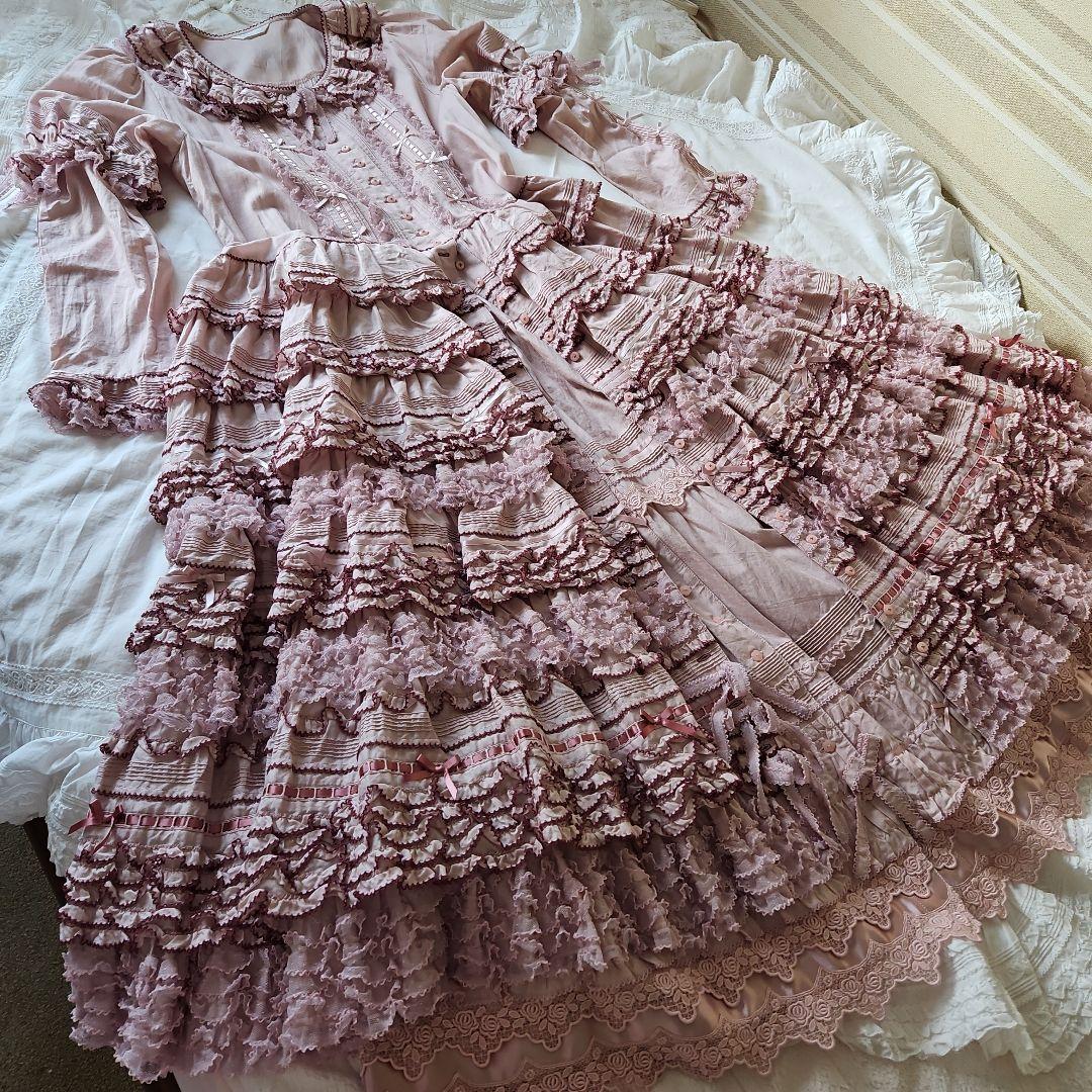 ★ピンクハウス★❤️阪神限定ワンピースとサッシュベルト✨綿ローン✨ピンク