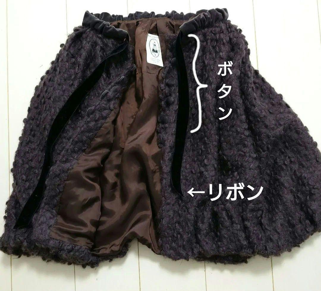 leur logette/ルール ロジェット　ケープコート　ポンチョ　ウール