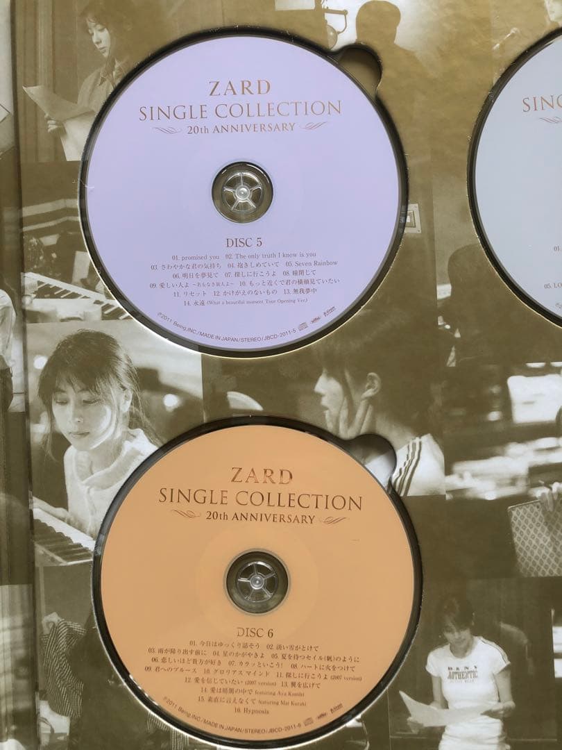 ZARD SINGLE COLLECTIONS～20th ANNIVERSARY