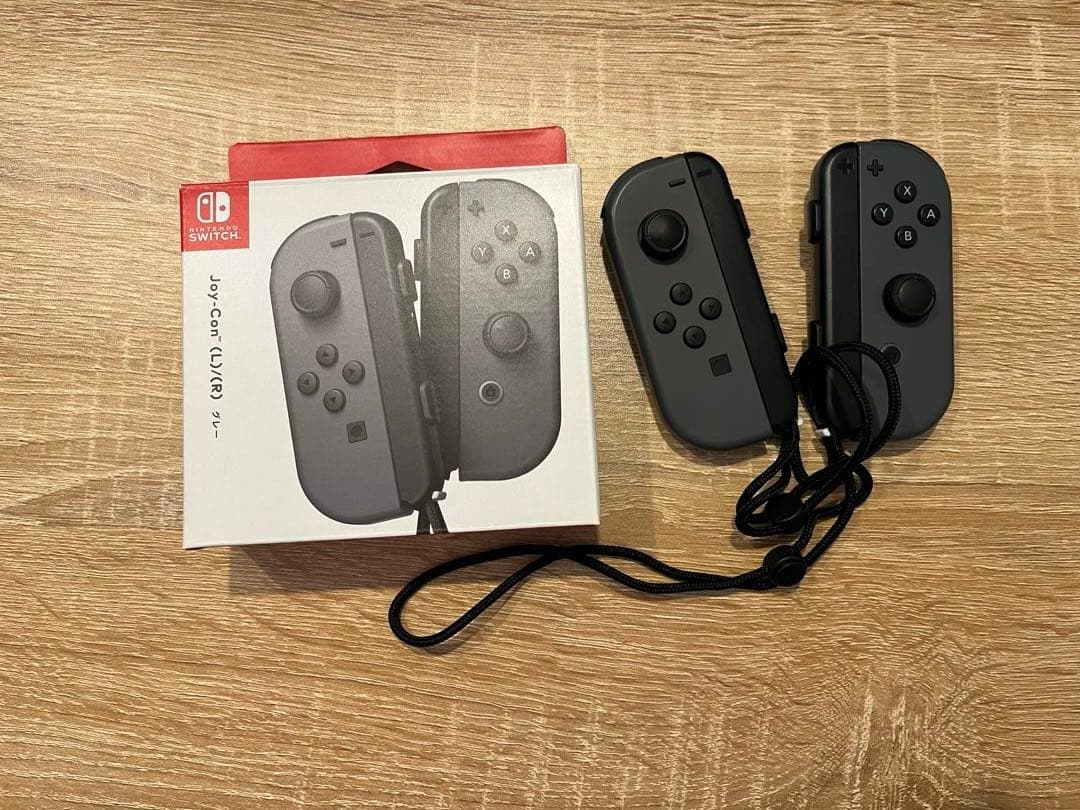 【中古】Nintendo Switch 旧モデル／グレー　マリオカート8