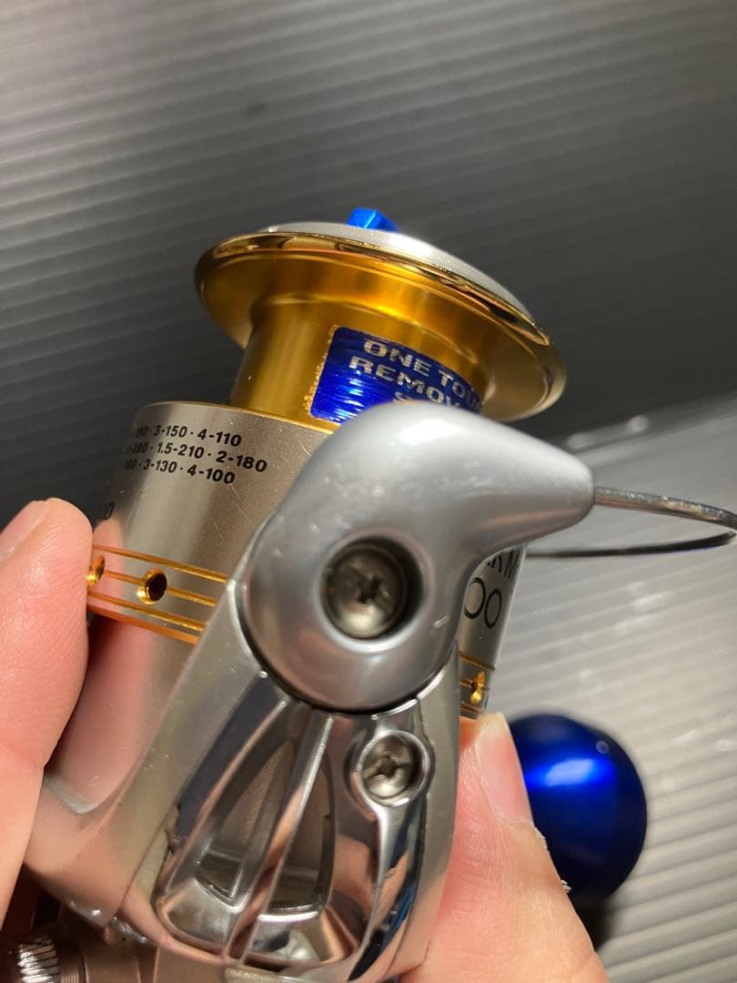 く*ら様 SHIMANO BIOMASTER Mg C3000 夢屋ノブ付き　再