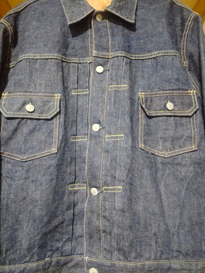 オ*ロ様 SUGAR CANE SC11953 size42 デニムジャケット2