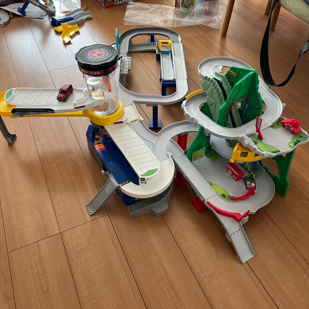 トミカビル　やまのぼりドライブ　アクション高速どうろ　コース　3セットまとめ売り