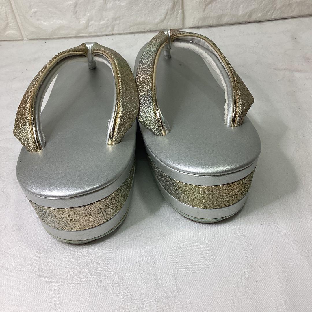 T　美品　和装小物　バッグ　草履セット
