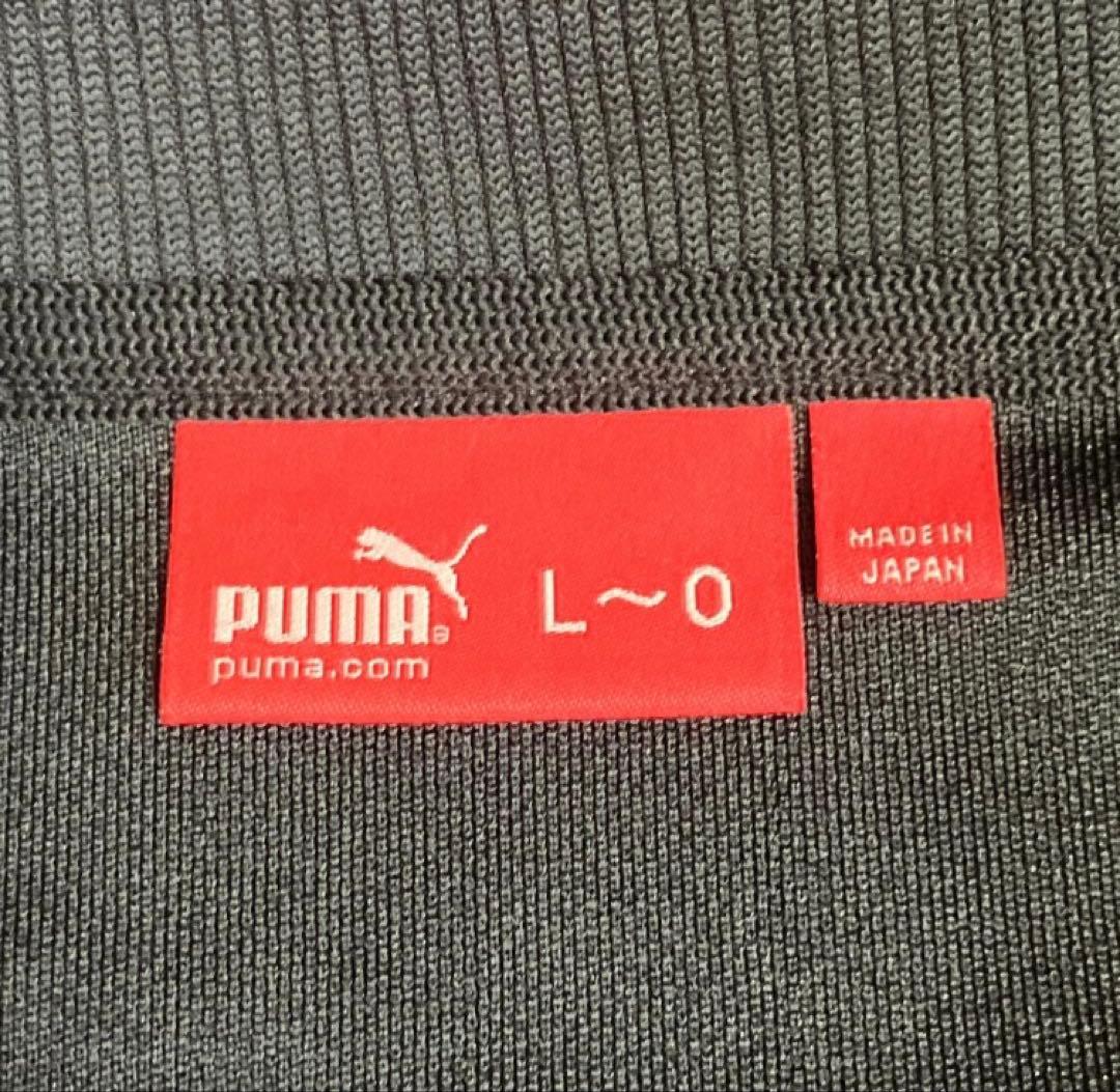 PUMA プーマ プージャ ジャージ 上下 セット ブラック レッド L O