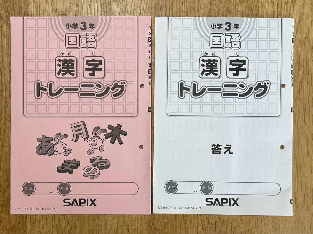 SAPIX サピックス 3年生　年間学習法&通塾の手引き テキスト　季節講習