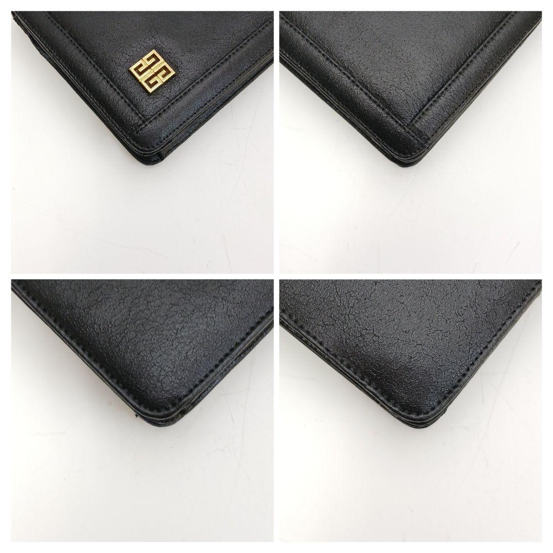✨美品✨ジバンシー　ショルダーウォレット　パーティーバック　4Gロゴ　ブラック