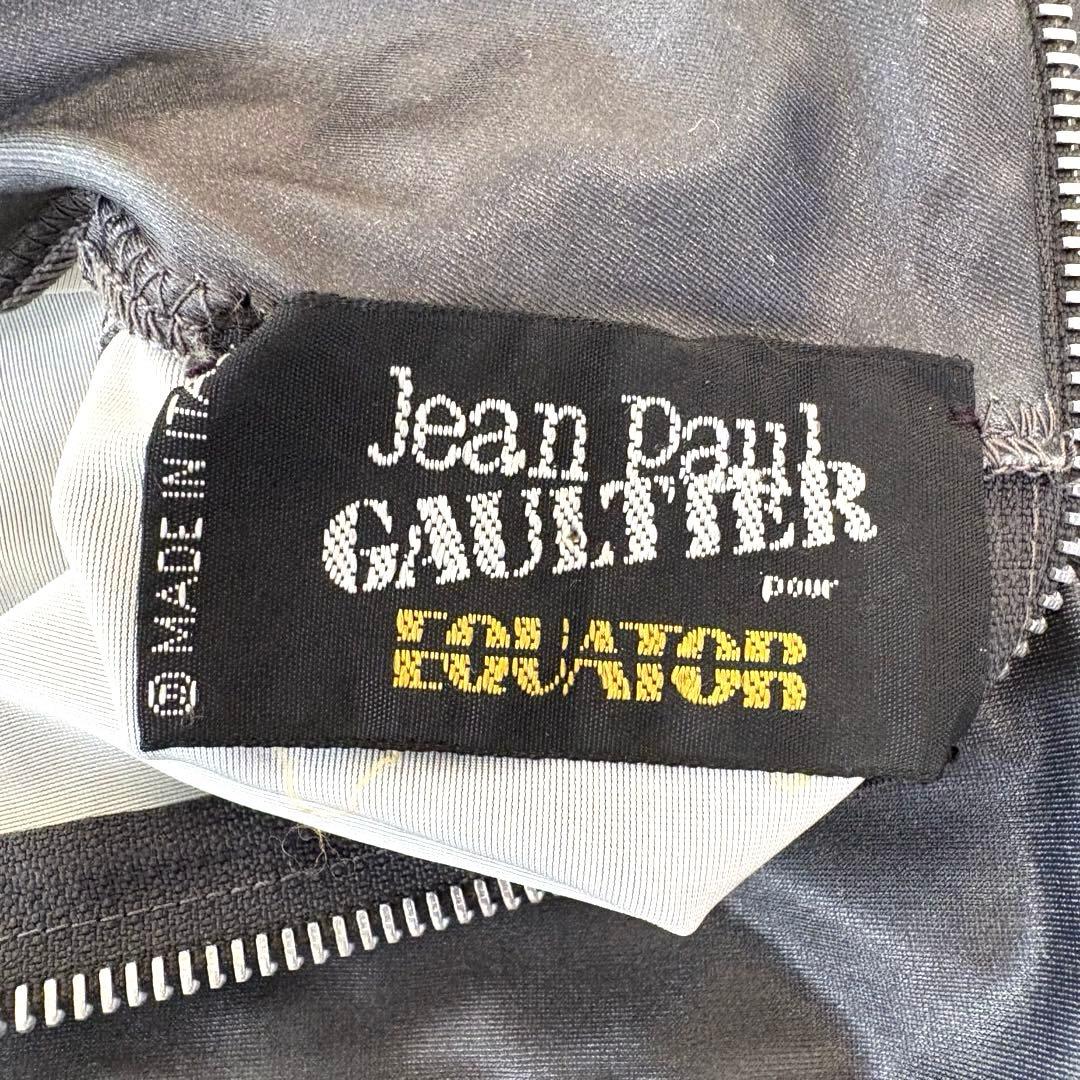 Jean Paul Gaultier ゴルチエ 異素材　ニット　切替ワンピース