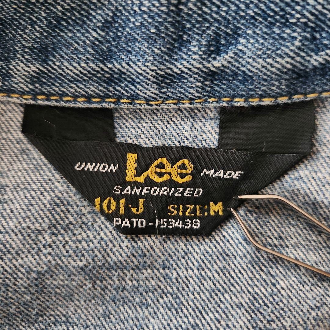 【希少】Lee 101J サイズM 三角黒タグ ユニオンチケット ユーロ