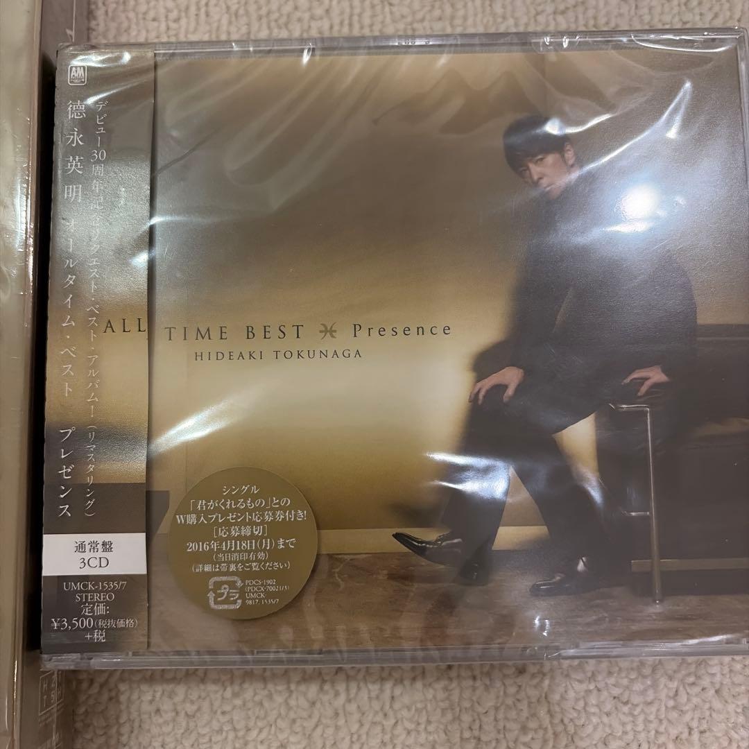 徳永英明 CD&DVDセット　ヴォーカリスト&バラード他