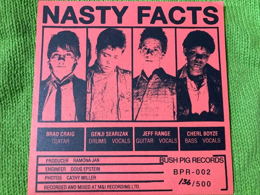 NASTY FACTS 7インチ punk powerpop