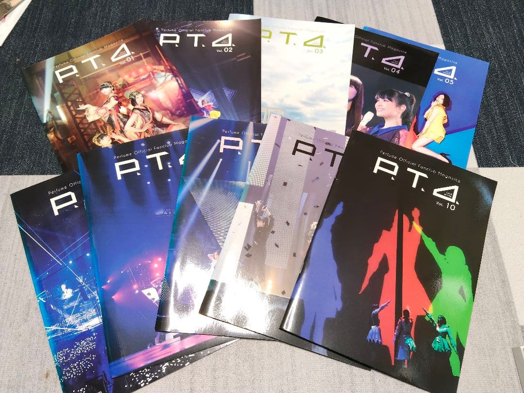 Perfume ファンクラブ会報　P.T.A. Magazine PTAマガジン