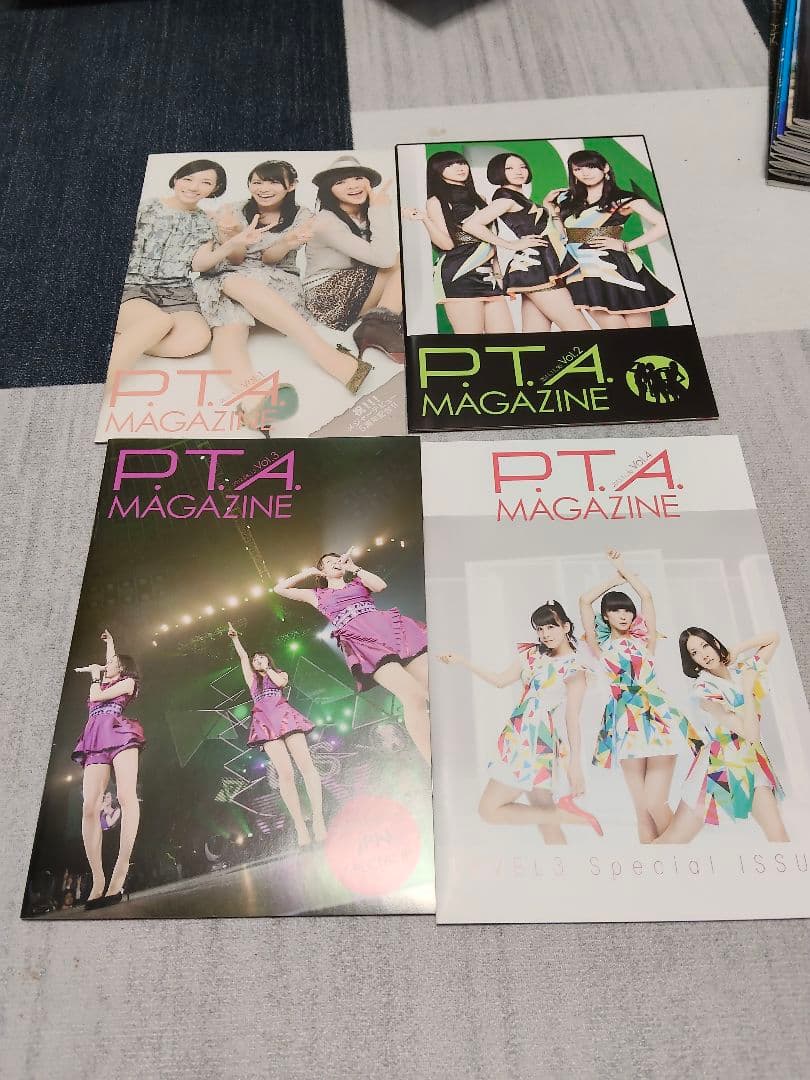 Perfume ファンクラブ会報　P.T.A. Magazine PTAマガジン