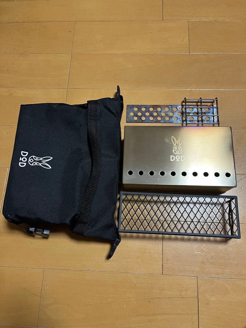 DOD 焚き火台 収納バッグ付き　ぷちもえファイヤー