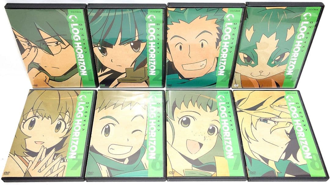 LOG HORIZON/ログ・ホライズン【1期+2期+3期】 DVD 全19巻