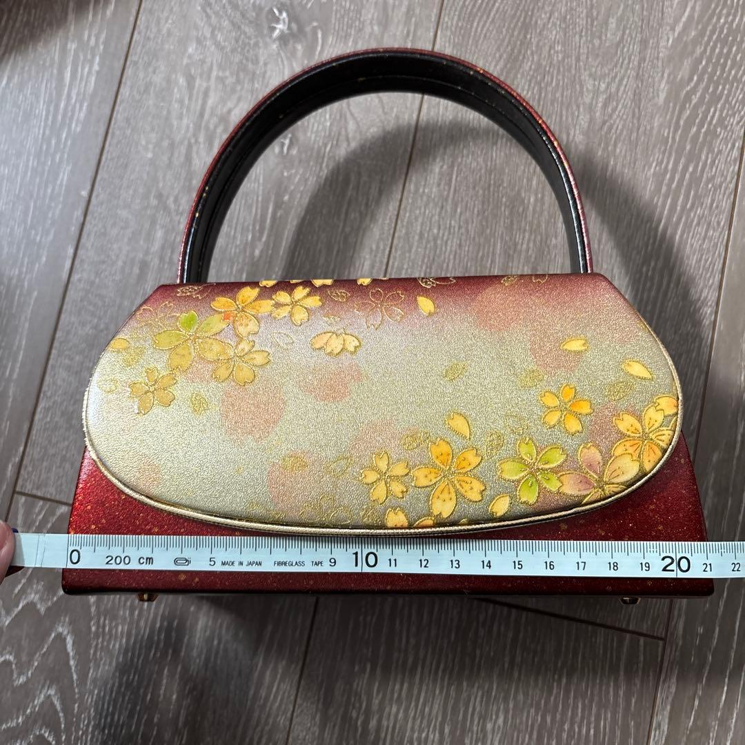 成人式　和装用バッグと草履セット