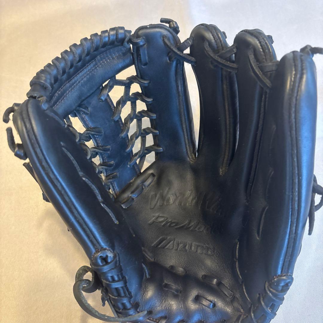 Mizuno プロフェッショナル 軟式グローブ 黒　イチロー　おまけに付き