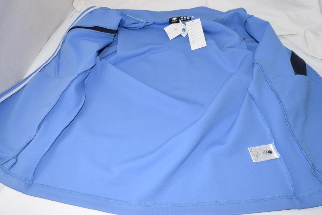 新品☆デサント スペクター RYOKU ジャージー ジャケット☆水色☆Lサイズ
