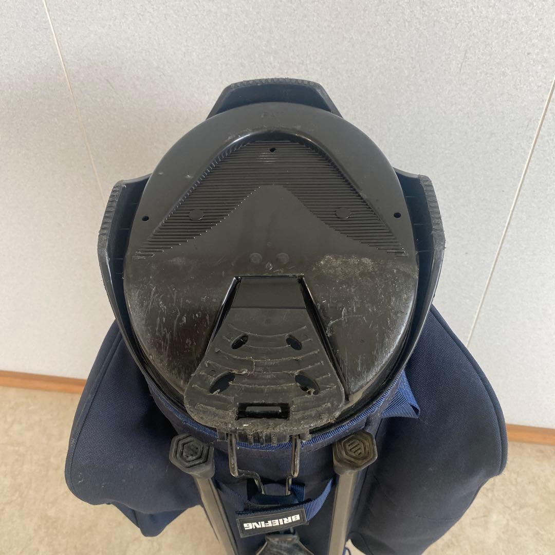 美品　BRIEFING ゴルフスタンドバッグ ネイビー　CR-4