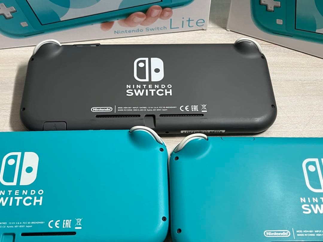 ジャンク　Nintendo Switch Lite グレー　3台　まとめ