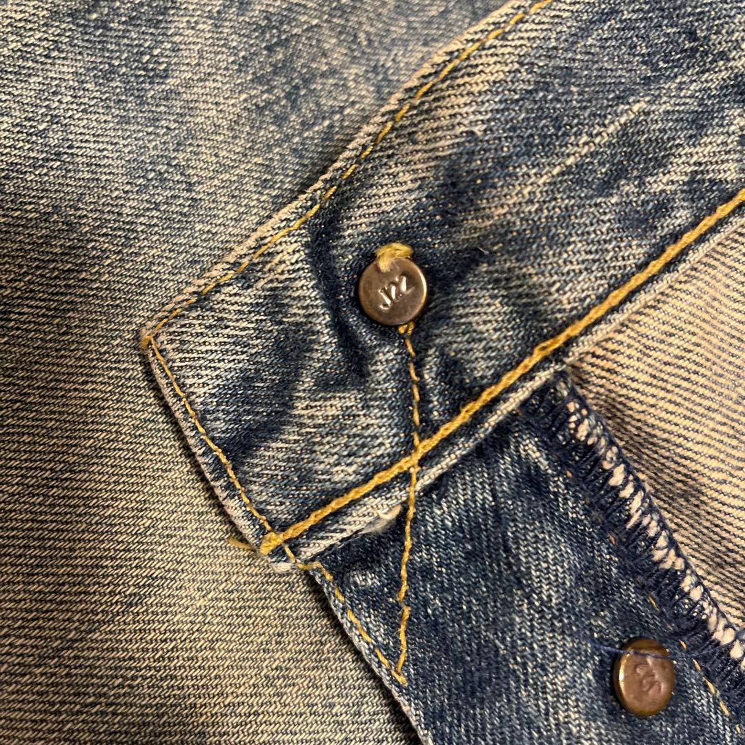 雰囲気抜群 LEVI'S 702 XX 復刻 赤耳 ユーズド W33 x L36