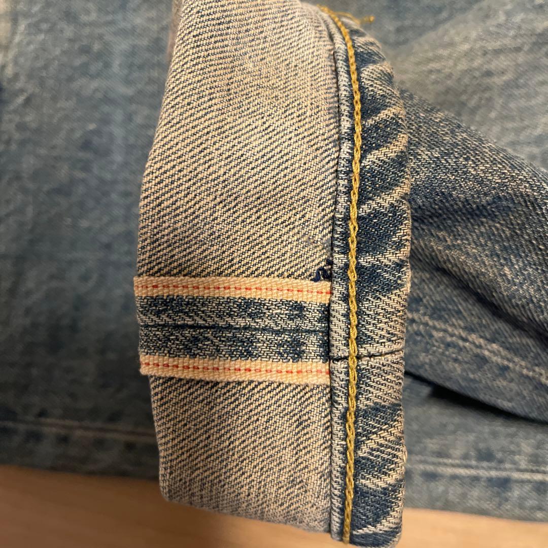 雰囲気抜群 LEVI'S 702 XX 復刻 赤耳 ユーズド W33 x L36