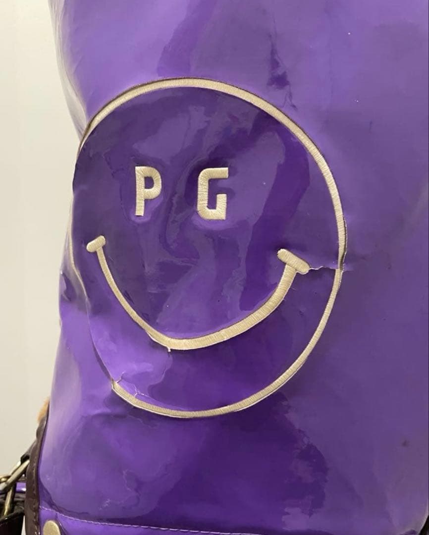 PEARLY GATES キャディバッグ 紫色　小物　服　8点まとめ売り