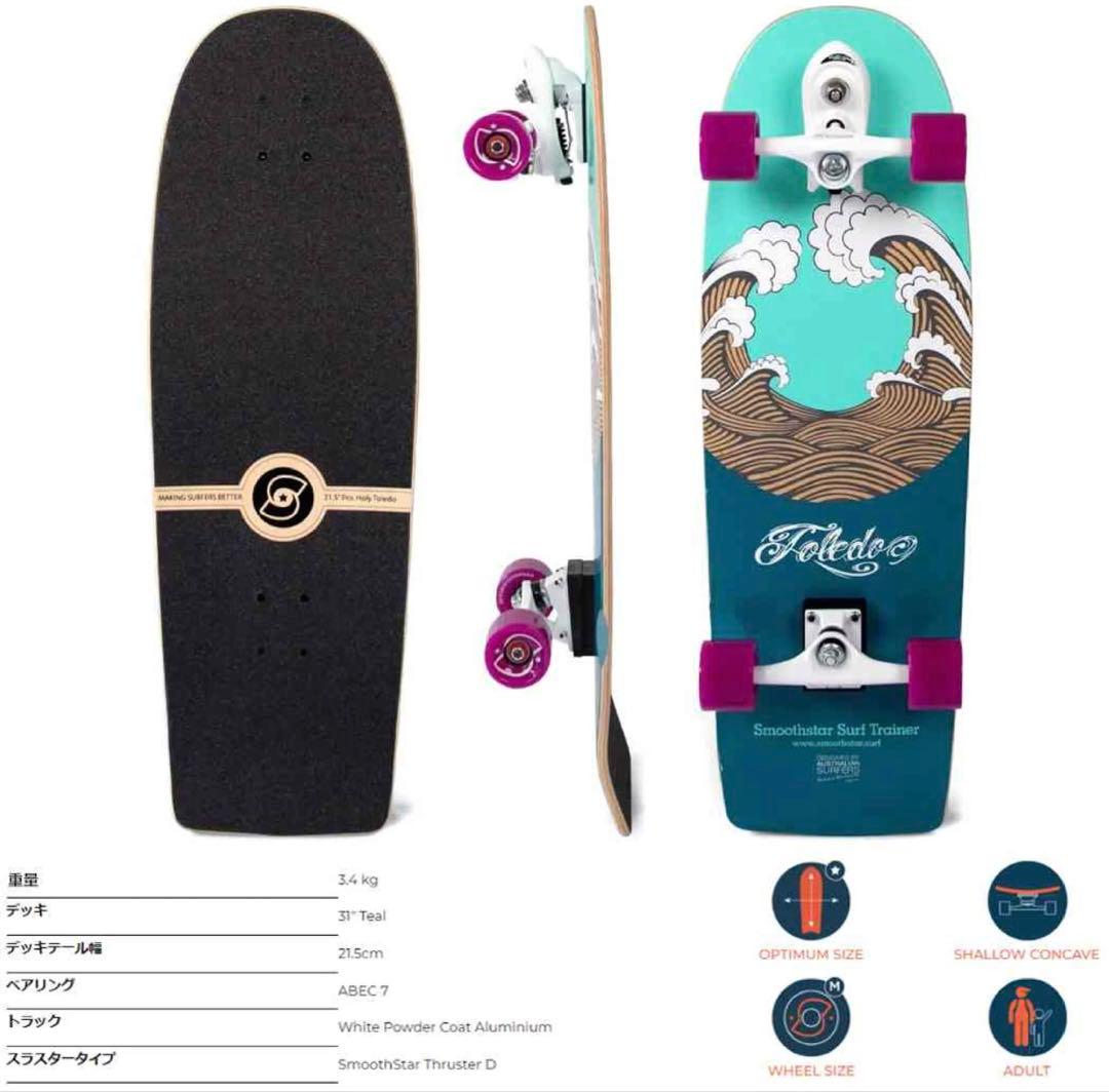 【中古】Smoothstar 31.5 Holy Toledo スムーススター