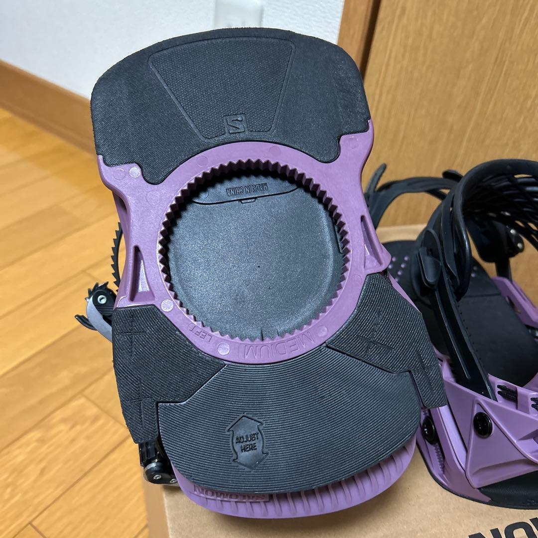 SALOMON HOLOGRAM スノーボードビンディング　サイズM