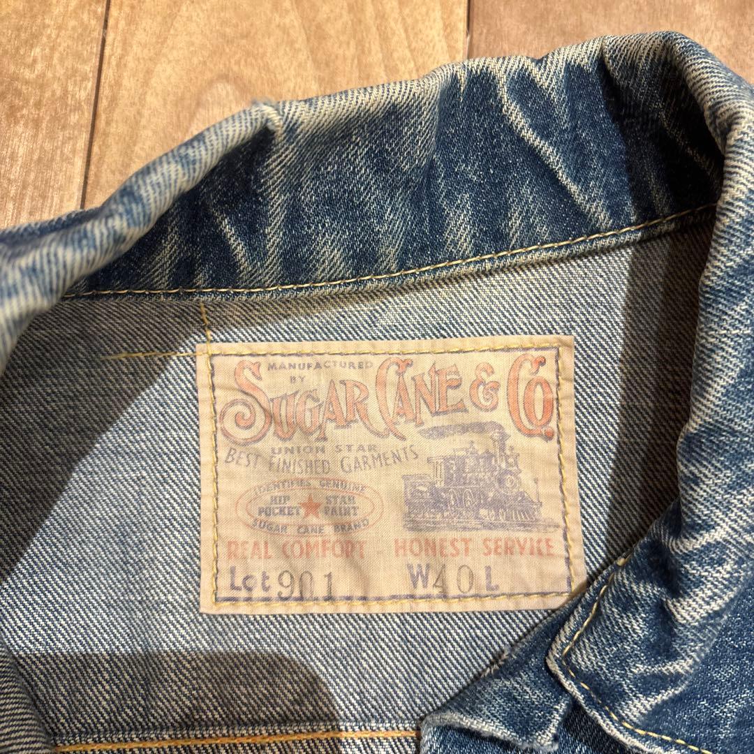 ピコ　SUGAR CAN lot901 ロンスター デニムジャケット40