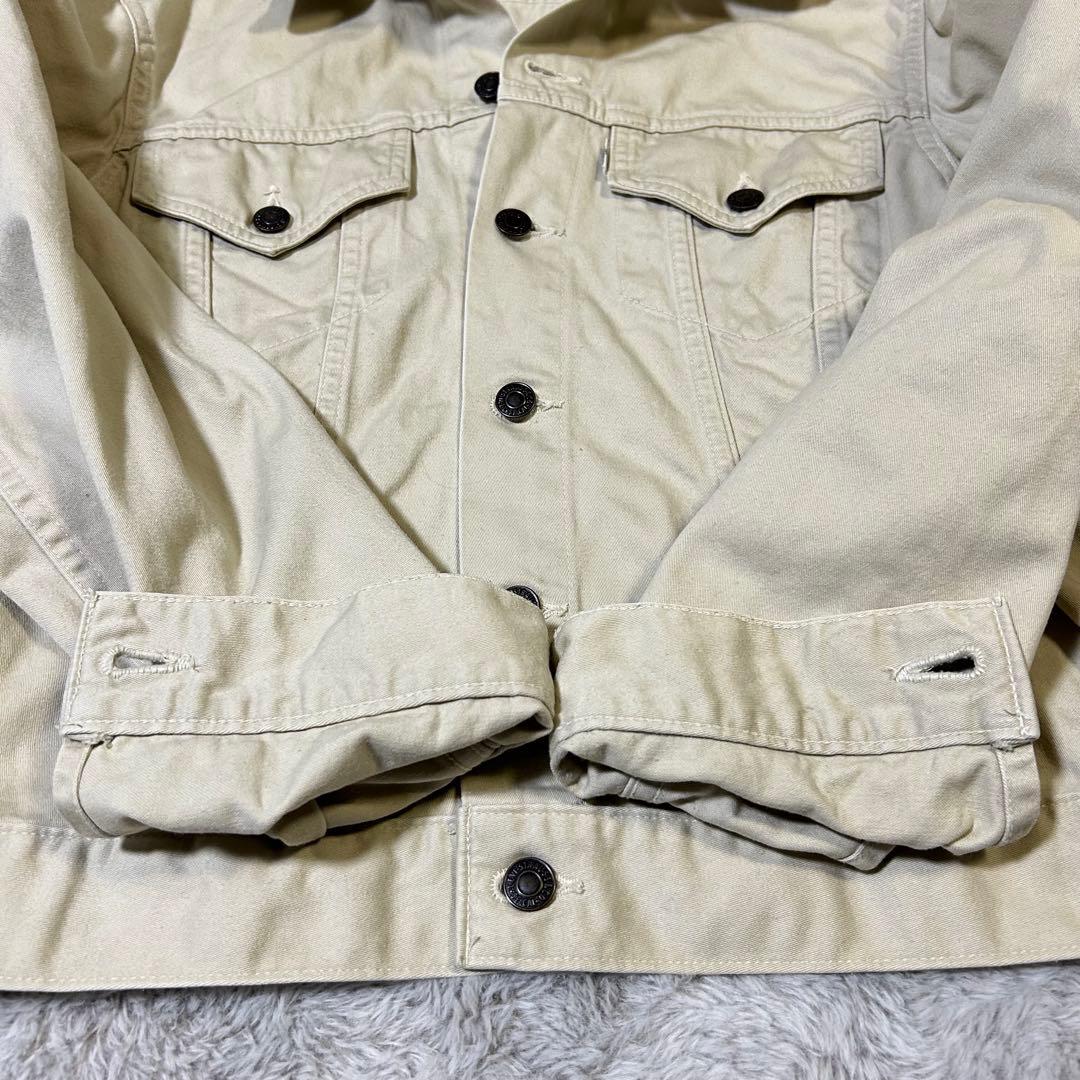 【美品】リーバイス　70505 ホワイト デニムジャケット 38