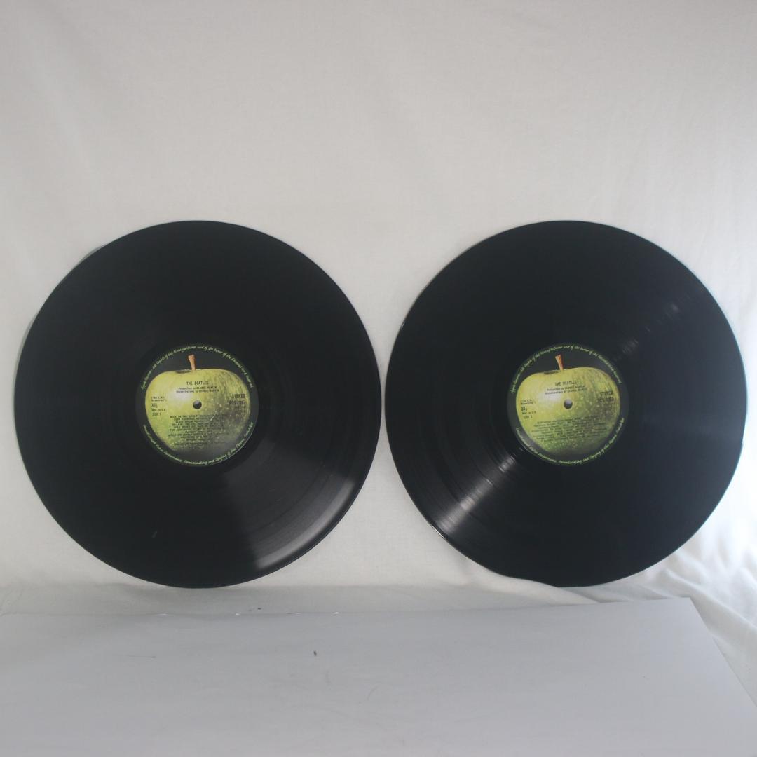 英LP The Beatles White Album UK盤 ステレオ キズ有