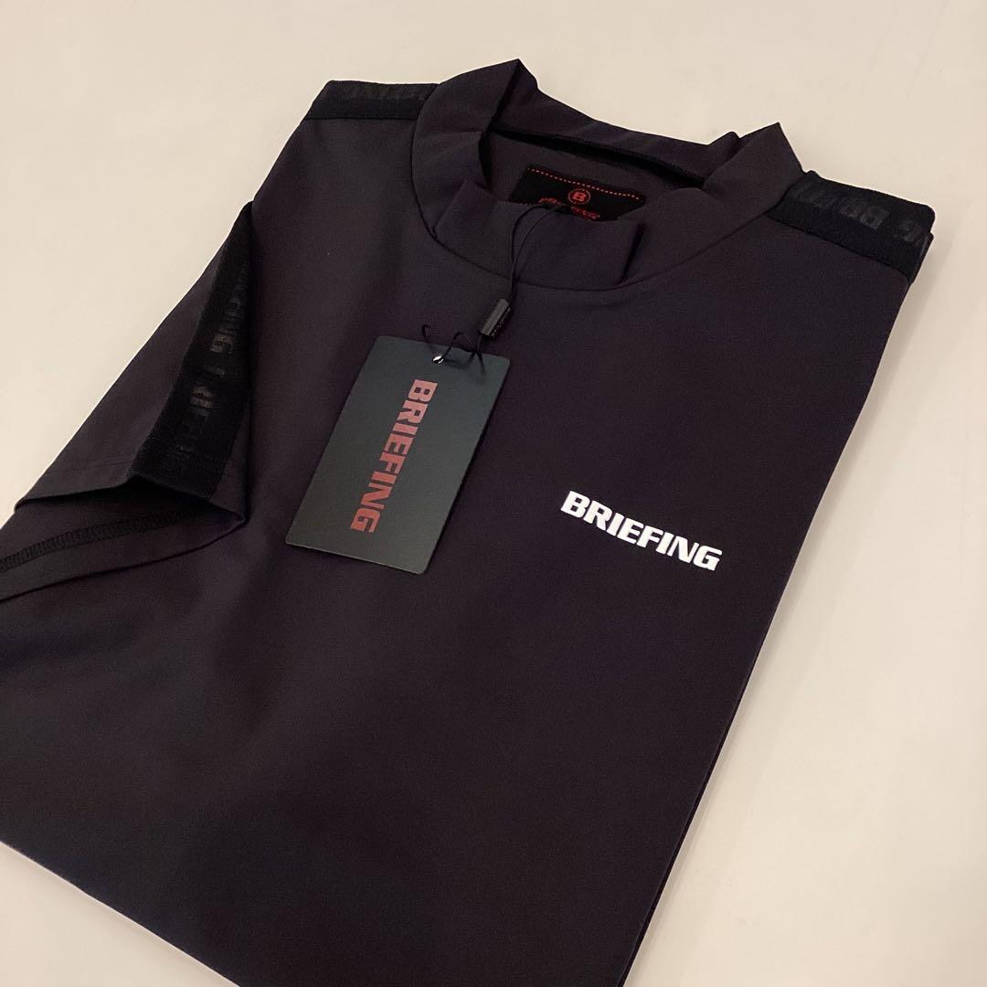 新品　BRIEFING LOGO LINE HIGHNECK リラックスフィット