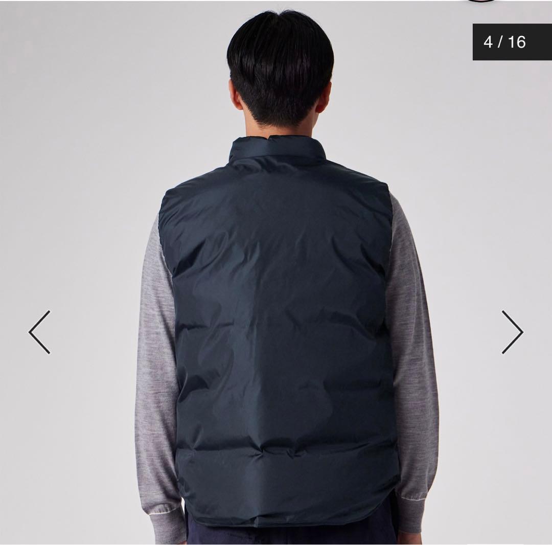 LANVINCOLLECTION ランバンコレクション　ダウンベスト　ネイビー