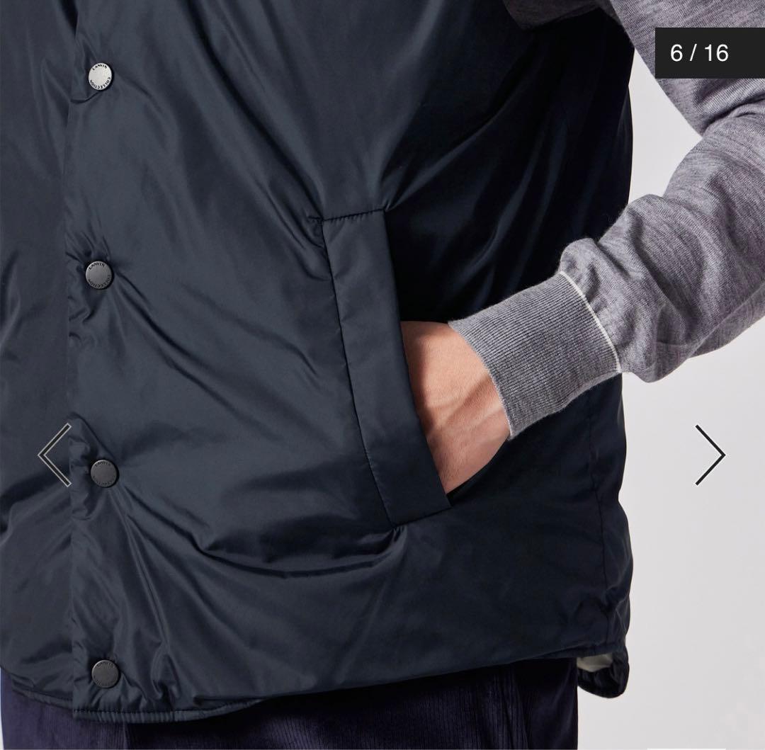 LANVINCOLLECTION ランバンコレクション　ダウンベスト　ネイビー