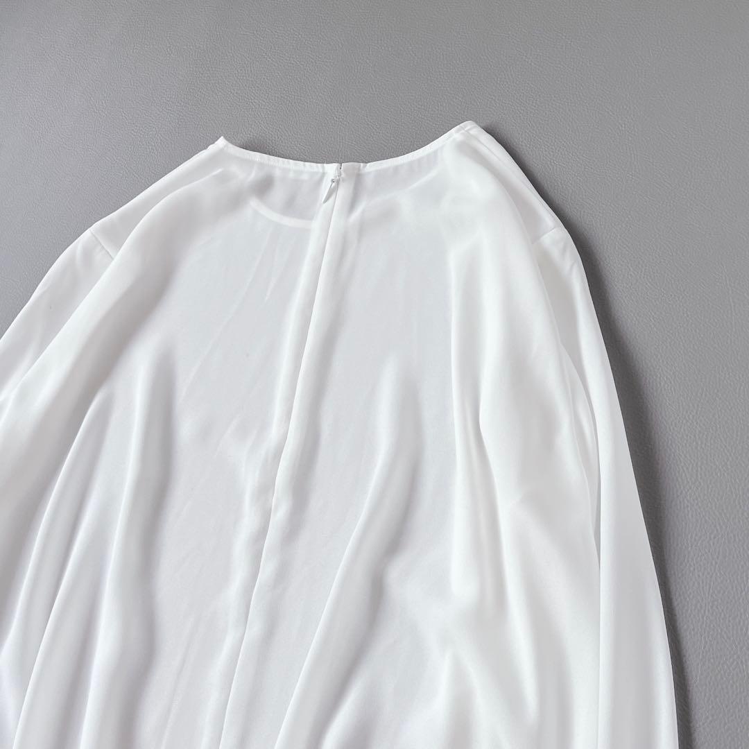 美品✨Theory luxe 近年　ブラウス とろみ M 洗える