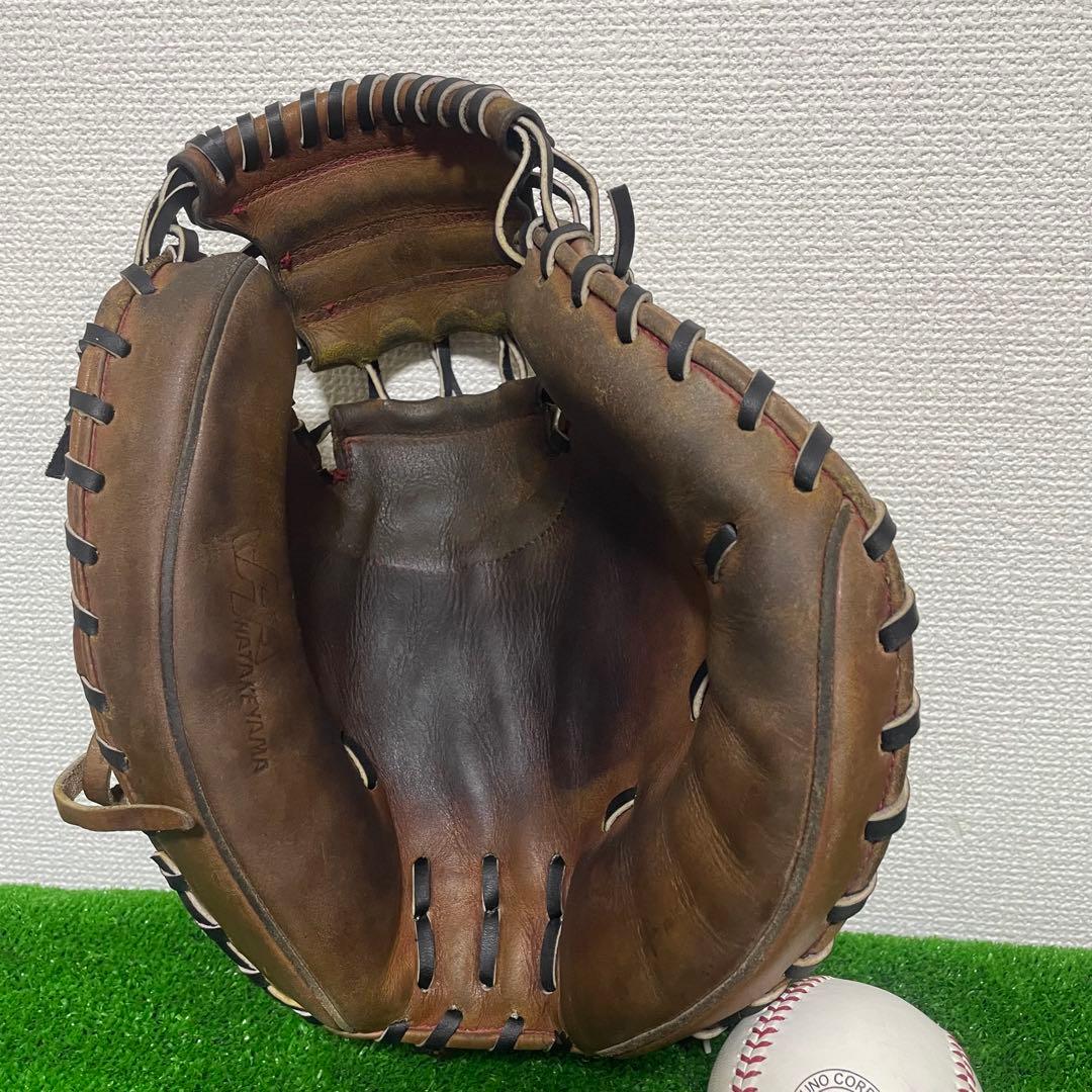 ハタケヤマ　硬式　キャッチャーミット　高校野球対応カラー