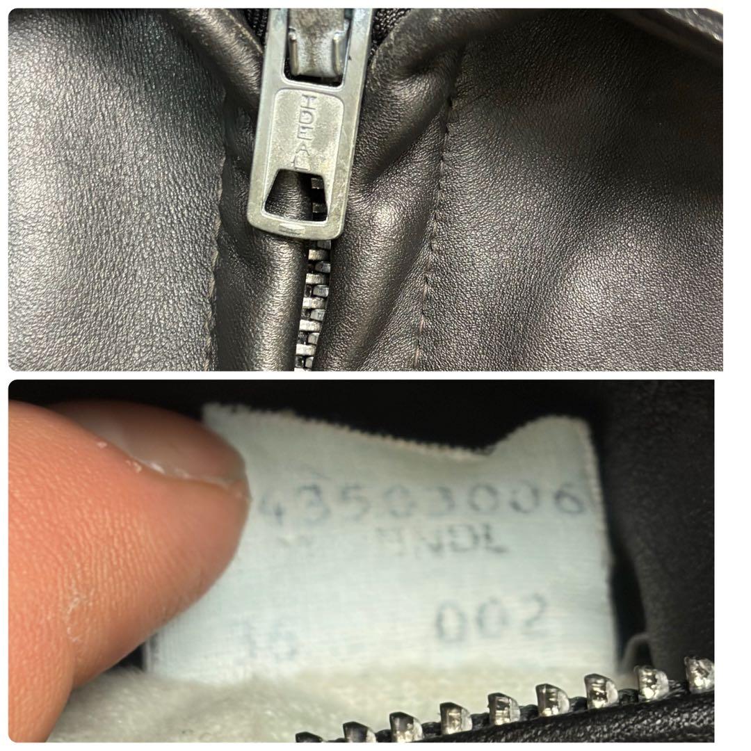 【米国製】schott トラッカージャケット 黒　36size 642