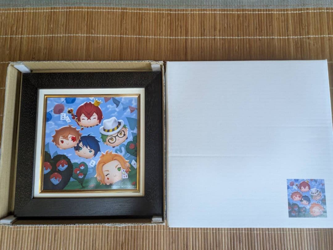 限定品　希少品　ディズニー　ツイステッドワンダーランド　アート額7枚　Ａ賞